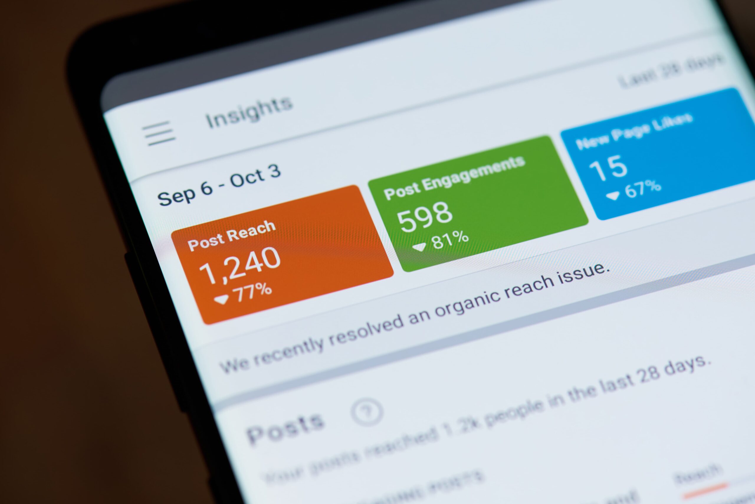 image of facebook analytics